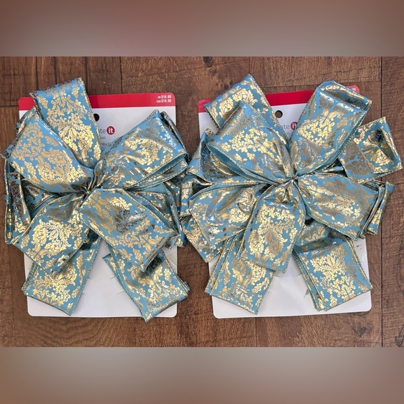 NWT Christmas Xmas tree topper bow bundle 7 total - Picture 3 of 6